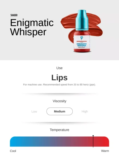Enigmatic Whisper PMU Lip Shader Pigment 10 ml - Image 2