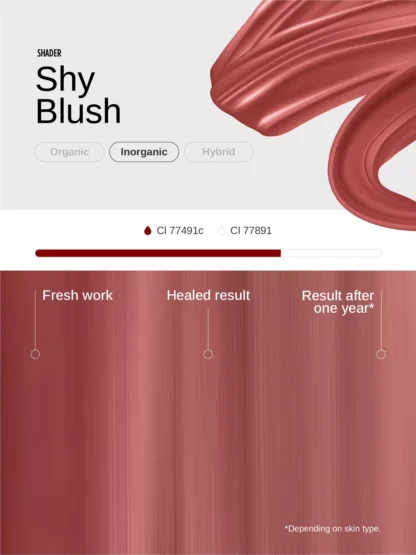 Shy Blush PMU Lip Shader Pigment 10 ml - Image 3