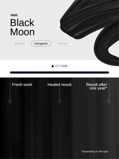 Black Moon PMU Mix Shader Pigment 10ml - Image 3